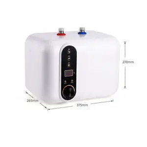 Mini stainless steel tank 10L under sink 110v portable hot electric golden supplier electric kitchen water heater