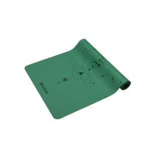 Estera de Yoga de <span class=keywords><strong>Fitness</strong></span> personalizada de 4mm de grosor de alta calidad, goma de PU Natural antideslizante con impresión de logotipo, estera de Yoga Premium - Product Image 3