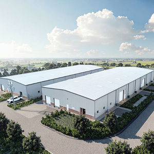 スチール製プレハブ倉庫ビル断熱金属製 - Product Image 1