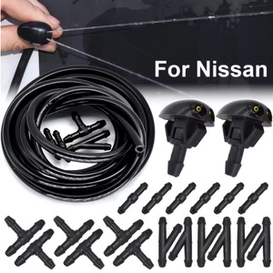 Boquillas para Limpiaparabrisas HT Nissan, Manguera de 2 Metros con Conectores y Accesorios para Sistema de Lavado de Autos - Product Image 1