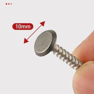 Decorative <b>Screw</b> Caps Phillips Head Metal Plated Metric <b>Self</b> <b>Tapping</b> <b>Screw</b> Accessories General Use - Product Image 2