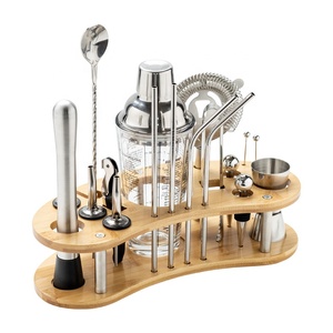Ensemble de shaker à cocktails <span class=keywords><strong>classique</strong></span> en acier inoxydable avec une capacité de 750 ml, finition argentée écologique et réutilisable pour la maison ou le bar - Product Image 6