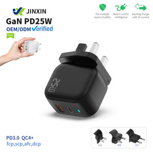 Adaptateur secteur USB Type C 25W, chargeur mural super rapide pour téléphone 14 15 16 <span class=keywords><strong>Pro</strong></span> Max, <span class=keywords><strong>prise</strong></span> UK, OTP OVP - Product Image 1