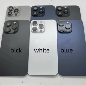 Pièces de rechange pour téléphone : Vitre arrière pour <span class=keywords><strong>iPhone</strong></span> 15 Pro Max, 14, 13, 12, <span class=keywords><strong>SE</strong></span> <span class=keywords><strong>2020</strong></span> – Coque de remplacement pour batterie de téléphone portable - Product Image 3