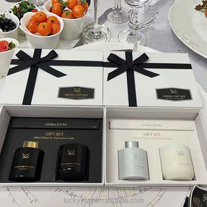 Sang trọng thanh lịch Ngày Valentine Bộ Quà Tặng thơm nến và cho sậy khuếch tán với cho sậy khuếch tán Bộ - Product Image 2