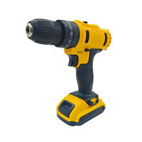 Taladro de Impacto Inalámbrico de Alta Calidad con Batería de Litio de 10 mm y 21 V, 32 N.m de Torque Variable, Personalizable OEM, con Certificación GS, para Herramientas Eléctricas de Bricolaje