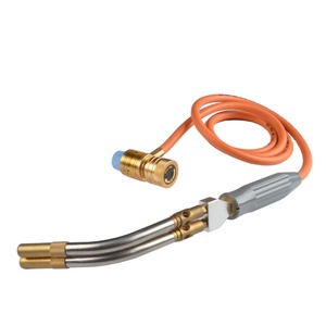 Torche <span class=keywords><strong>de</strong></span> soudage professionnelle au <span class=keywords><strong>gaz</strong></span> MAPP, cartouche cylindrique, brasage, soudage, chauffage, application, tuyau <span class=keywords><strong>de</strong></span> 1,5 m, connexion CGA600 - Product Image 1
