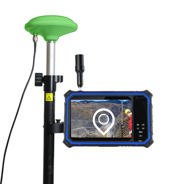 OEM/ODM T80GM Factory Android Tablet PC 8+128GB Dual Frequency GPS Receiver RTK Tablet Antenna Industrial Rugged MTK Octa Core