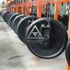 Escavatore componenti sottocarro pista primavera assy front folle di montaggio <span class=keywords><strong>pc120</strong></span> pc200-8 pc300 zax200 zax330 sh210 sk350 - Product Image 3