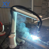 Robot de soudage collaboratif FR10, moteur 6 axes, charge utile de 5 kg, supports en aluminium, fonctionnalité Drag-to-Teach, opérations de soudage flexibles et efficaces