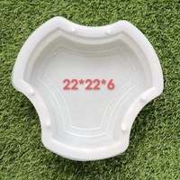 Moule de brique de plancher en plastique, moule de brique d'injection en plastique, moules décoratifs pour béton