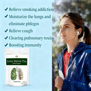 Té Herbal Desintoxicante para los Pulmones, Limpieza Natural para Fumadores, con Hojas <span class=keywords><strong>de</strong></span> Gordolobo, Bambú <span class=keywords><strong>y</strong></span> Diente <span class=keywords><strong>de</strong></span> León, Sin Cafeína, Bolsitas <span class=keywords><strong>de</strong></span> Té para Apoyo Respiratorio - Product Image 5