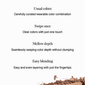 อายแชโดว์สีเทานูเมอร์แบบเกาหลีสำหรับสาววัยรุ่น - Product Image 6