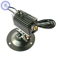 Module Laser rouge, lot de 2, Laser rouge, 5V, 5mw, 650nm, avec adaptateur