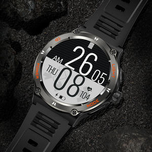 KT76 Outdoor Led Flashlight Smartwatch Smartwatch Con Chip 1.53-Inch HD Screen 360*360 <b>Compass</b> Sports Men's Smart <b>Watches</b> - Product Image 3
