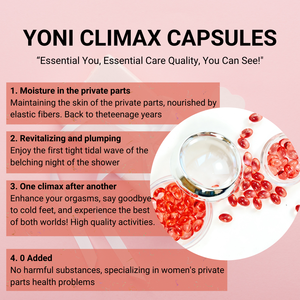 OEM/ODM Özel Etiket Orgazm Kapsülü Kadın Vajinal Orgazm Kapsülü Sıkılaştırıcı Gençleştirici Kadın Libidosu Doruk Noktası Sağlığı - Product Image 4