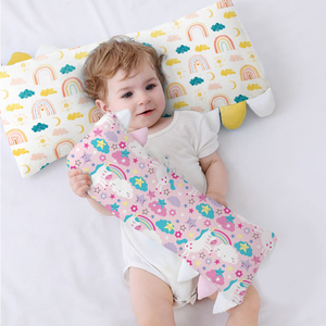 Nouveau doux fibre de bambou amovible et lavable bébé et enfants jouet <span class=keywords><strong>oreiller</strong></span> confort <span class=keywords><strong>oreiller</strong></span> adapté pour 0-12 ans bébé <span class=keywords><strong>oreiller</strong></span> - Product Image 2