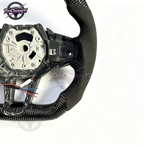 <span class=keywords><strong>Volante</strong></span> de Fibra de Carbono para Automóvil, Compatible con Modelos BMW G G01 G02 G05 G20 G30 G80 G87 M3 M4 - Product Image 3