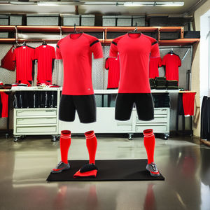 Maglia da calcio personalizzabile da calcio personalizzabile in bianco e traspirante in bianco in poliestere 100% all'ingrosso abbigliamento da calcio americano - Product Image 3