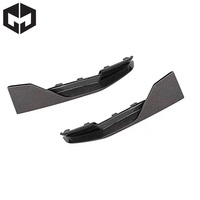 G80 2PCS Diffuseur de lèvre de pare-chocs arrière pour BMW G80 M3 M4 G82 G83 Sedan M Ps Style fibre de carbone 2021-2023