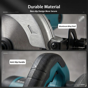 Hot Sales Industrial Grade Brushless Motor Corte Ferramenta Velocidade ajustável Carpintaria Elétrica Serra Circular - Product Image 4