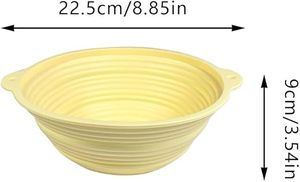 Boîte de levage pliable en silicone pour pâte à <span class=keywords><strong>pain</strong></span> au <span class=keywords><strong>levain</strong></span>, compatible four, pour la fabrication de <span class=keywords><strong>pain</strong></span> artisanal, pour boulangers professionnels et amateurs - Product Image 2