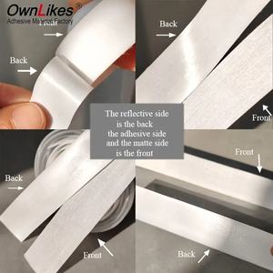 Étiquettes de badge nominatives vierges en tissu, format A4/A3 (13\"x19\"), personnalisées, pour flexographie éco-solvant, autocollantes en PET, imperméables, compatibles imprimante laser - Product Image 4