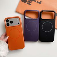 Coque magnétique personnalisable aux couleurs tendance pour iPhone 18 17 Pro Max, en TPU et métal, aimant puissant N52, antichoc