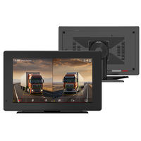 Cámara Grabadora para Auto Portátil de 7 Pulgadas de Alta Definición y Calidad con Doble Lente, Pantalla IPS con Panel de Instrumentos con IA, Grabadora de Conducción