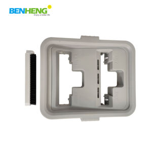 Ensemble de serpillière plate en microfibre mains libres de haute qualité et seau, manche en acier inoxydable, conception de raclette, 360° <span class=keywords><strong>magique</strong></span> pour le nettoyage des sols - Product Image 5