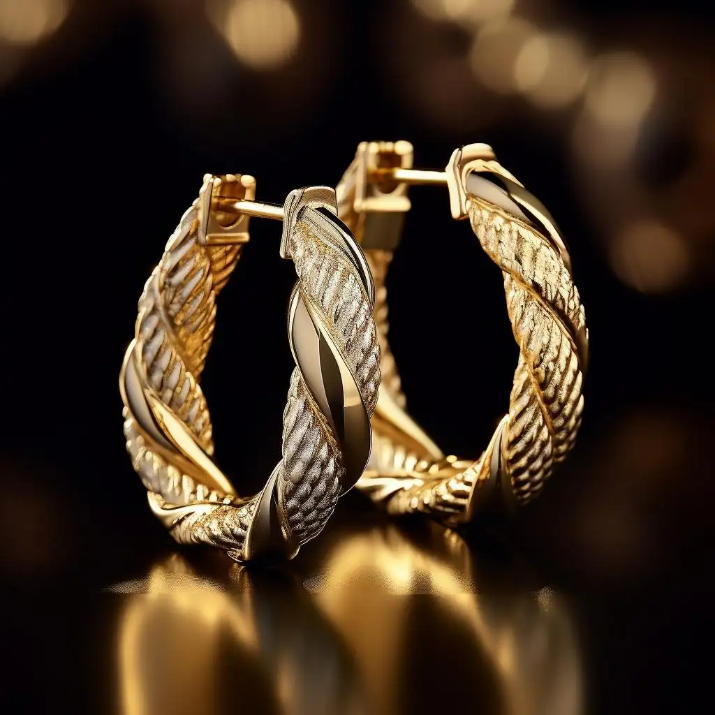 Orecchini orecchini personalizzati grandi cerchi medi piccoli in acciaio inox 14k 18k 24k oro placcato oro orecchini a cerchio per le donne