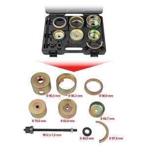 KS TOOLS Jeu d'outils de roulement silencieux pour essieux arrière VAG, 11 pcs - Product Image 4