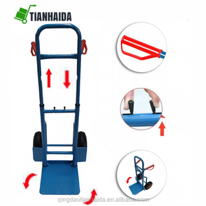 Handwagen Anpassbar ODM Abnehmbarer Treppensteiger-Handwagen aus Stahl mit Tasche 100g Einkaufswagen 32mm - Product Image 6
