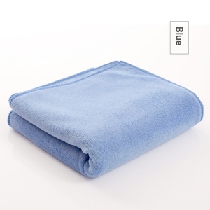Serviettes de séchage pour <span class=keywords><strong>cheveux</strong></span> en microfibre ultra-fine 400g, extra-larges, épaisses et absorbantes, tissage uni, vente en gros d'usine - Product Image 6