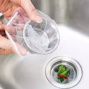 Portable 100pcs Disposable <b>Kitchen</b> Sink Filters Colanders & Strainers to Prevent Bathroom <b>Clogging</b> Mesh Filter for Easy Cleaning - Product Image 1
