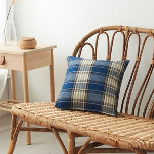 Sarung Bantal Motif Kotak-kotak Klasik, Sarung Bantal untuk Ruang Tamu, Kamar Tidur, Sofa Rumah, Dekorasi Sofa, Sarung Bantal Estetis - Product Image 6