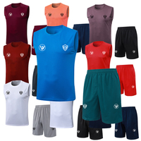 Chalecos de Entrenamiento de Fútbol Personalizados de Alta Calidad, Transpirables, de Secado Rápido, con Estampado por Transferencia de Calor, 100% Poliéster, con Bolsillos para Hombre
