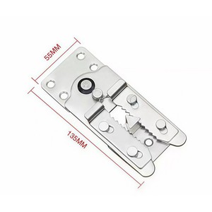 Haoda Sofa Crocodile Buckle 135mm X 55mm Fermeture à pression en fer pour meubles - Product Image 1