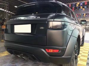 Runde PU matériel pour RANGE ROVER <span class=keywords><strong>Evoque</strong></span> mise à niveau <span class=keywords><strong>HAMANN</strong></span> Style large Kit de carrosserie lèvre avant diffuseur arrière jupe latérale roue sourcil - Product Image 5