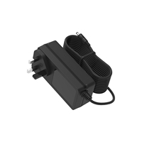 Chargeur Exemplary Power Eric AD0651 65W 24V 2.5A Noir Prise UKCA BS Adaptateur d'alimentation AC DC pour ordinateur portable et moniteur