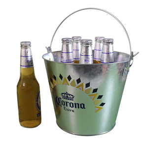 5L Corona Xô Đá kim loại tin xô cho 6 chai bia với xử lý mở chai - Product Image 3