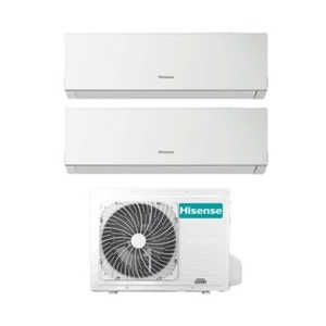 Climatizador acondicionado Hisense Dual Split Inverter serie NEW COMFORT 7 + 9 con 2AMW35U4RRA Wi-Fi a la vista opcional 7000 + 9000-- - Product Image 2