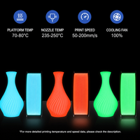 Harga Pabrik Filamen Printer 3D NewMars Glow in the Dark Luminous PLA Pro 1.75mm 1 KG untuk Pencetakan 3D