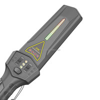 Détecteurs de métaux industriels haute sensibilité 10 pouces, rechargeables, ABS, scanner corporel de sécurité, détecteur de métaux portatif