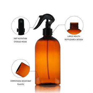 Pet Plastic 300ml 500ml 250ml 100ml 200ml Brown Black Empty Cleaning Multipurpose Solutions Trigger <strong>spray</strong> <strong>bottle</strong> - Product Image 5