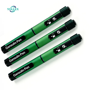 Stylo injecteur corporel réutilisable en aluminium <span class=keywords><strong>de</strong></span> qualité médicale durable avec échelle graduée pour les séries Gansulin R/N/30/50 - Product Image 2