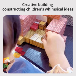 Blocs de construction magnétiques pour enfants LEZA, modèle 3D, jouet éducatif anti-stress, certifié EN71, fabriqué en plastique durable - Product Image 5