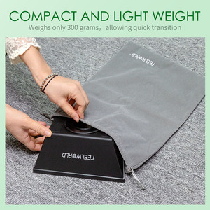 Feelworld tp2a 8 "HD teleprompter <span class=keywords><strong>Kit</strong></span> OEM nhà máy trực tiếp với điều khiển từ xa ống kính Adapter cho DSLR/điện thoại/máy tính bảng video sản xuất - Product Image 5