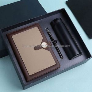 Customized <b>Large</b> Premium Durable Business Promotional Gift Set with Silk Screen Printed Glass Vacuum <b>Cup</b> and Beautiful Gift Box - Product Image 5