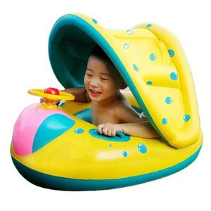 Flotador de Piscina <span class=keywords><strong>Inflable</strong></span> para Bebés <span class=keywords><strong>con</strong></span> <span class=keywords><strong>Techo</strong></span>, Diseño OEM/ODM, para Verano - Product Image 2